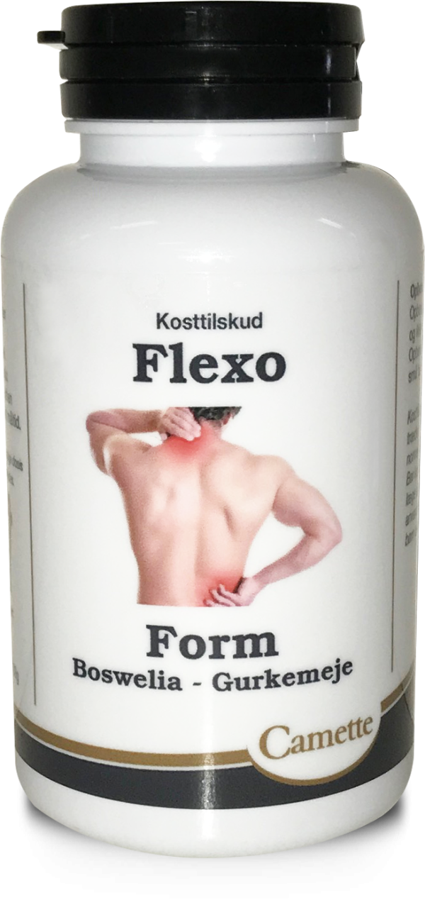 Camette Flexo Form Boswelia-Gurkemeje (120 tab)