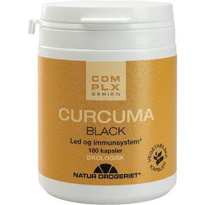 Natur-Drogeriet Curcuma Black Økologisk - 180 kap