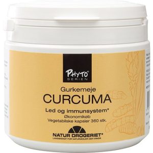 Phyto-serien Curcuma m. gurkemeje - 360 kap