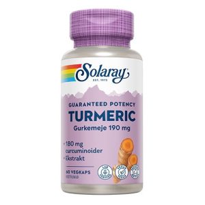 Solaray Turmeric - 60 kap