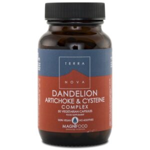 Terranova Dandelion, Artichoke & Cystein Complex, 50 kapsler