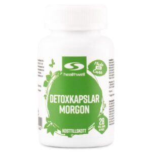 Detoxkapsler Morgen, 28 kapsler