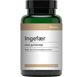Mezina Ingefær med Gurkemeje 120 tbl.