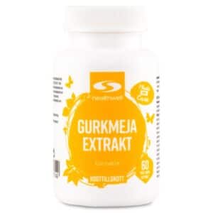 Gurkemeje Ekstrakt, 60 kapsler
