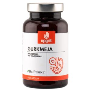 Upgrit Gurkemeje, 90 kapsler