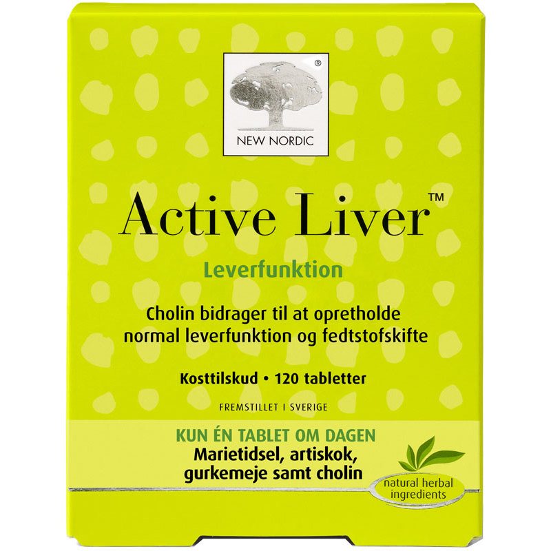 New Nordic Active Liver 120 pieces